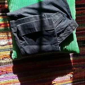 Cropped, cuffed capris